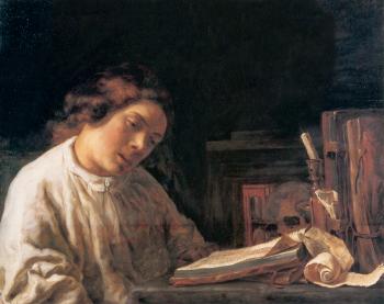 Self Portrait at the Age of 17 with Still Life